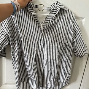 Flowy striped blouse